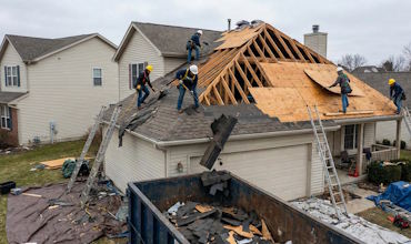 Roof repair service